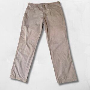 Columbia Men's Rapid Rivers Pants 34x32 Khaki Stretch Chino Hiking Travel
